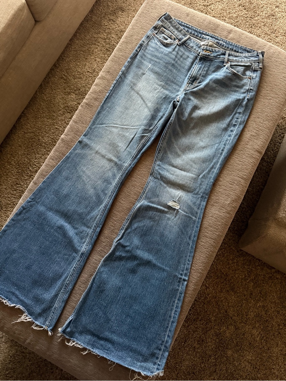 Old Navy Mid-Rise Super Flare (8 Tall)